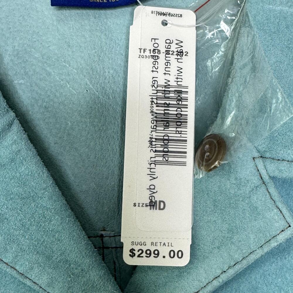 Pendleton Jacket Womens Medium Suede Leather Butt… - image 6